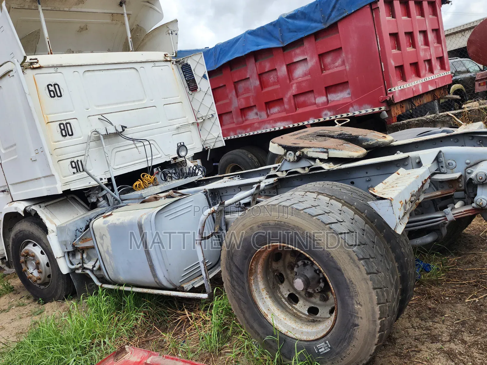 Foreign Used Scania 93 Truck Head