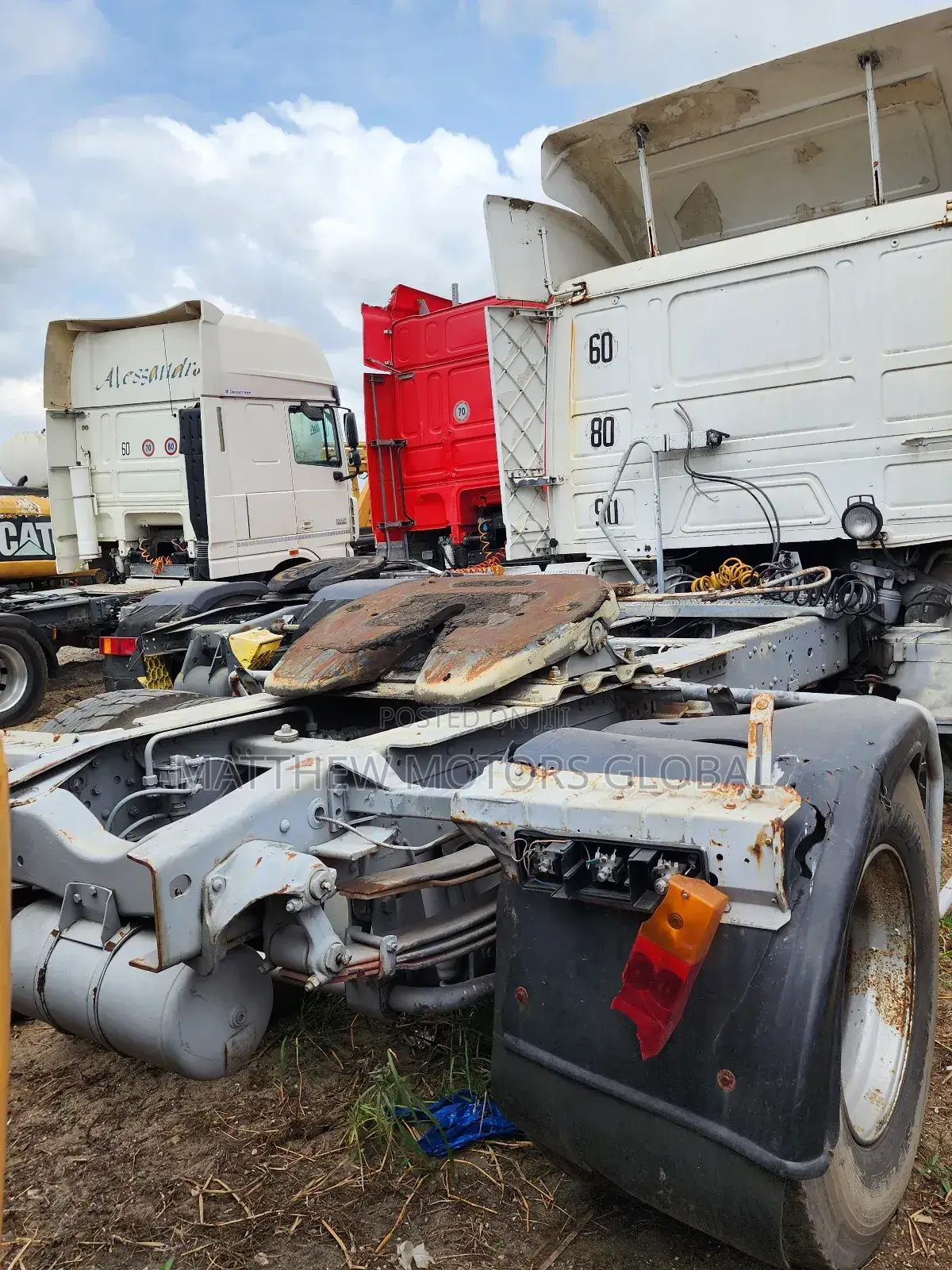 Foreign Used Scania 93 Truck Head