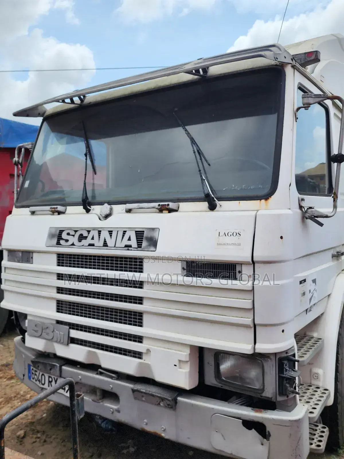Foreign Used Scania 93 Truck Head