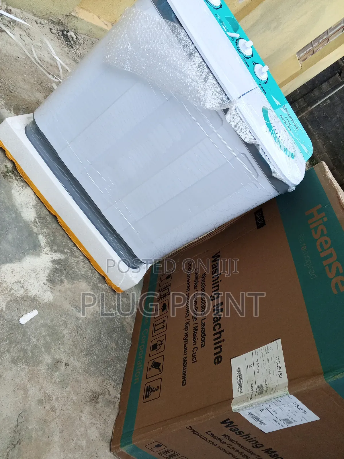 Hisense 7.5kg Front Load Washing Machine – Energy Saving Design