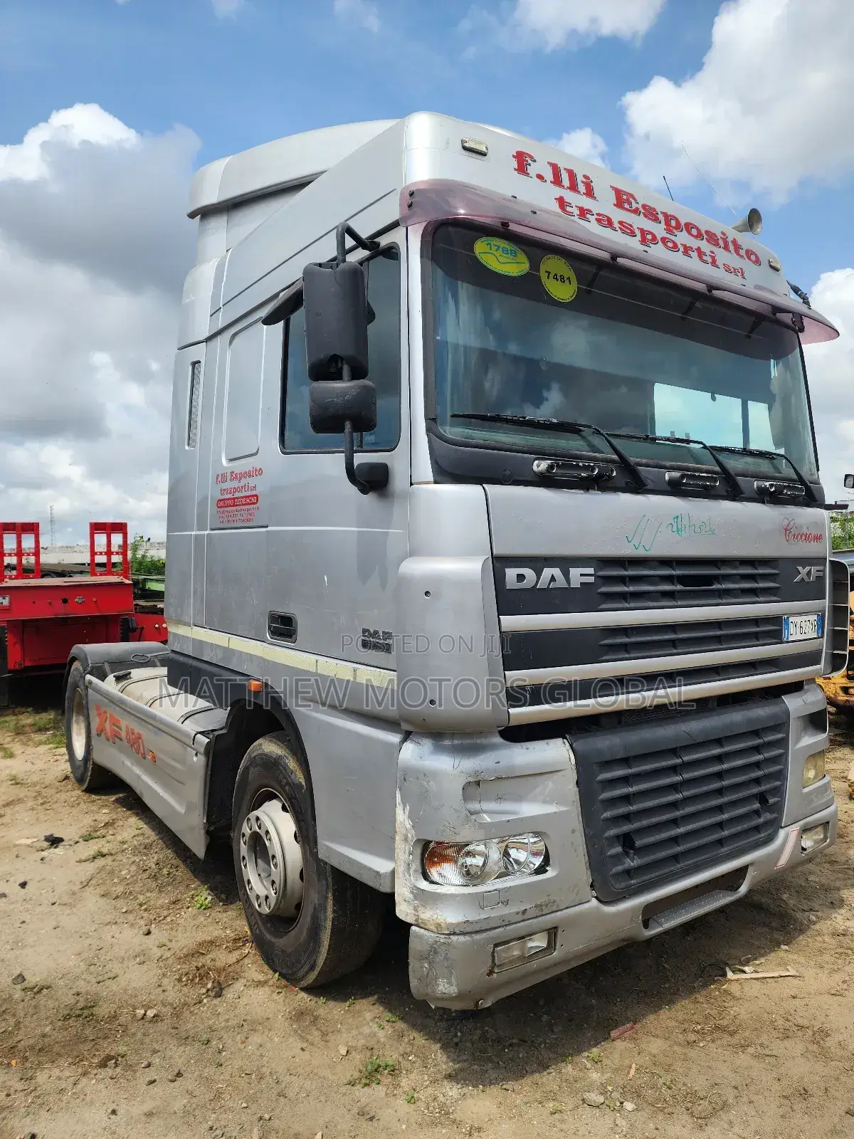 Super Clean Foreign Used Daf 95xf Euro 4 Truck Head