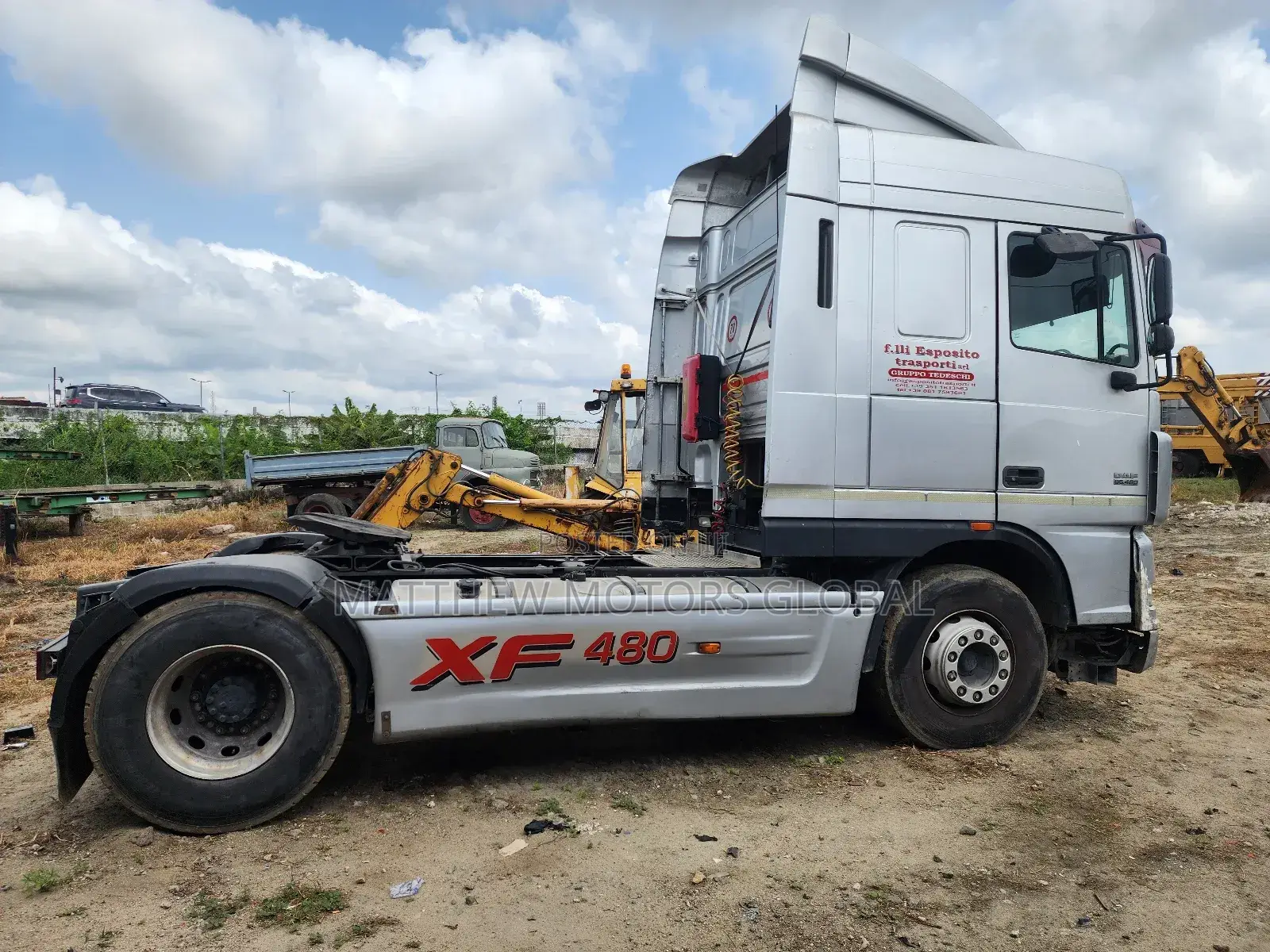 Super Clean Foreign Used Daf 95xf Euro 4 Truck Head
