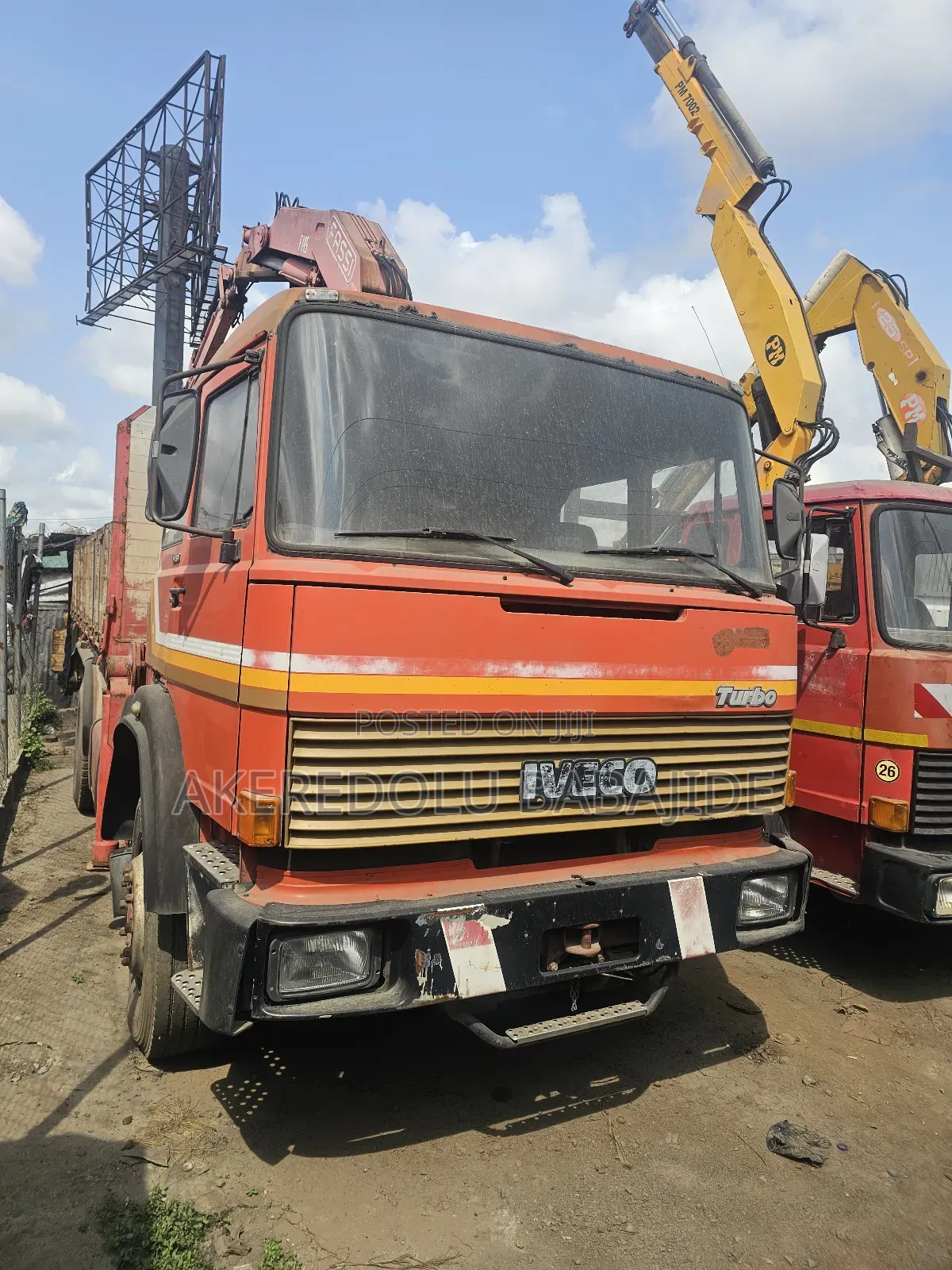 9ton Crane Iveco Truck Tokunbo