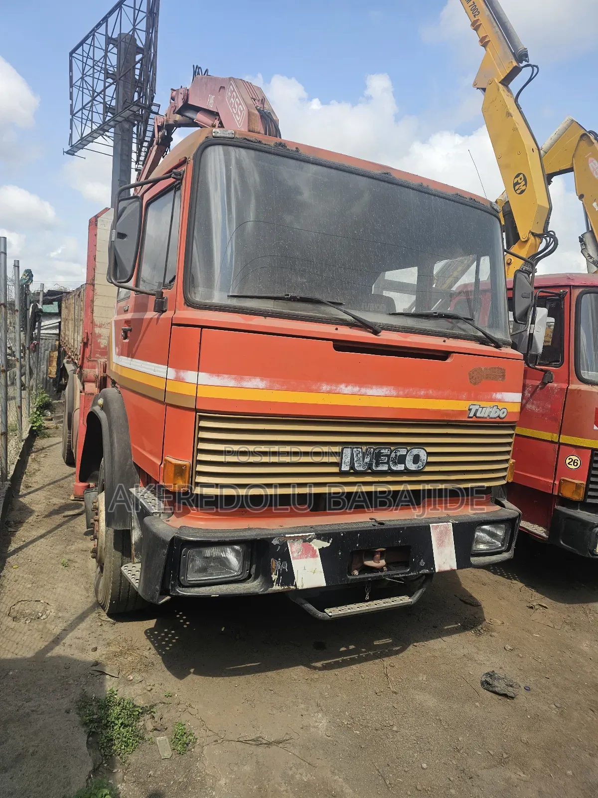 9ton Crane Iveco Truck Tokunbo