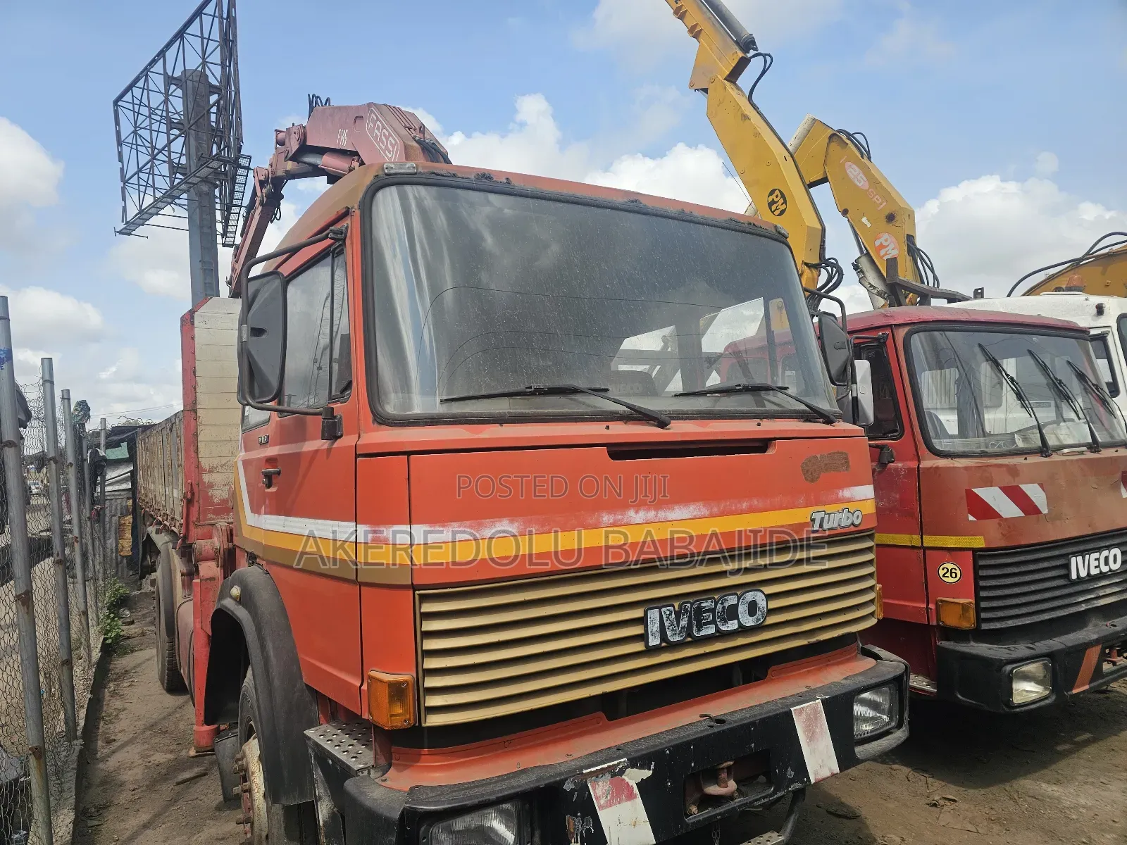 9ton Crane Iveco Truck Tokunbo