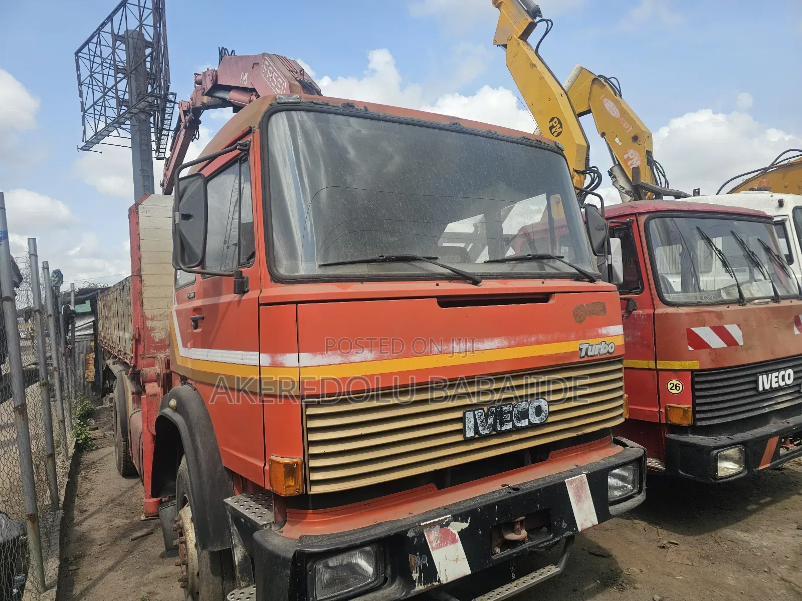 9ton Crane Iveco Truck Tokunbo
