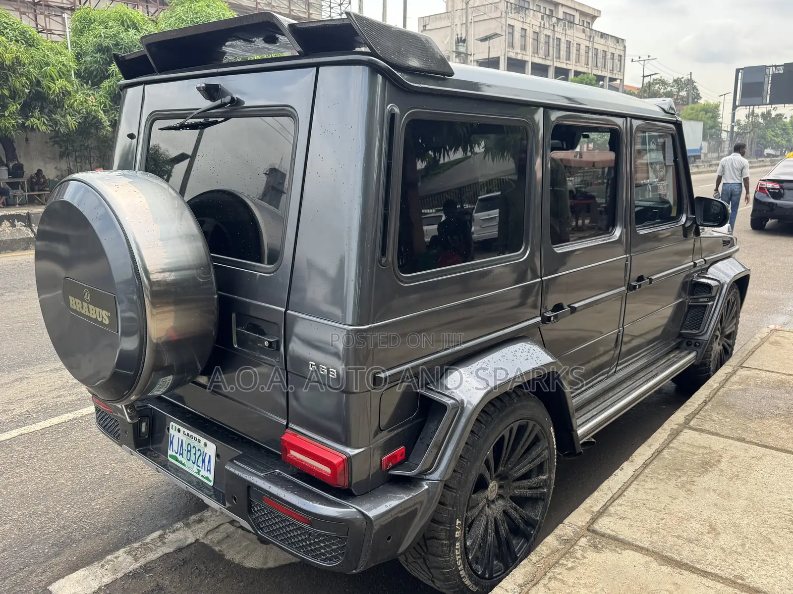 Mercedes-Benz Brabus G 800 2015 Black