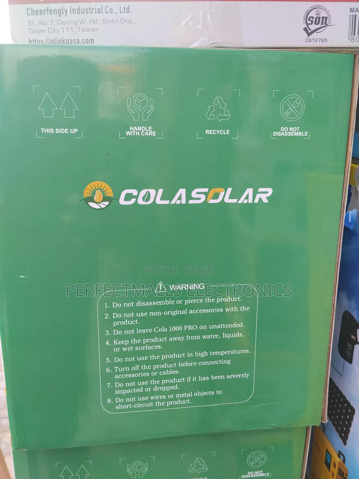 Colasolar 300w Power Station With 1kwh Battery (314ah) Cola 1000 Pro