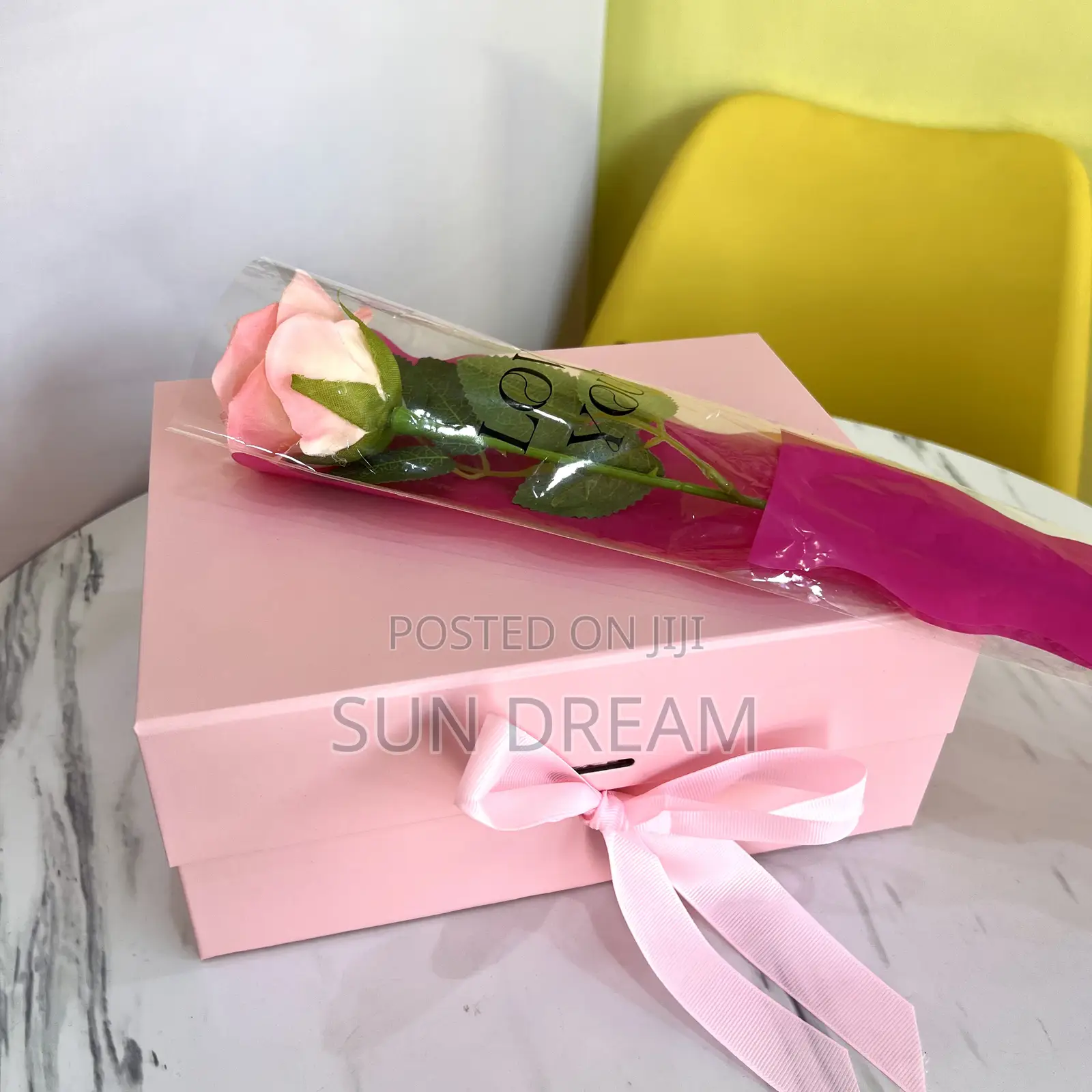 Valentines Gift Pack Pink Gift Set Birthday Box Yara Perfume