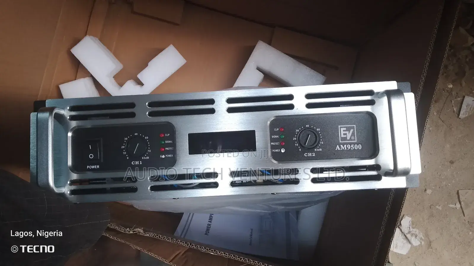 Ev Amplifier Ev Am9500