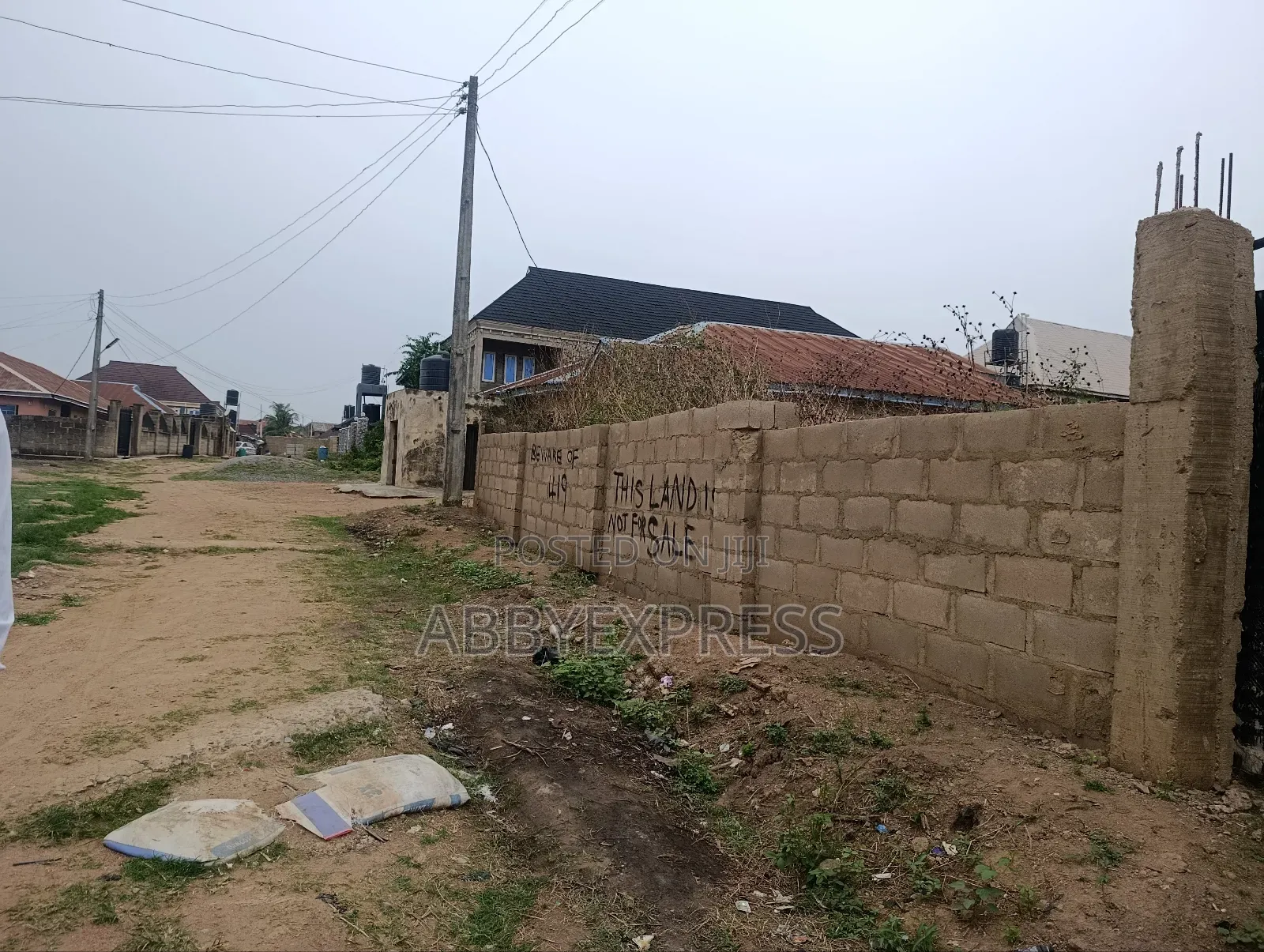 Land Available for Sale Along Tipper Garage Challenge Ibadan.