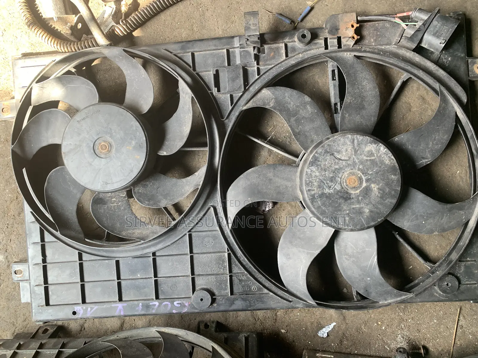 Set of Fan Volkswagen Passat Fsi 2007