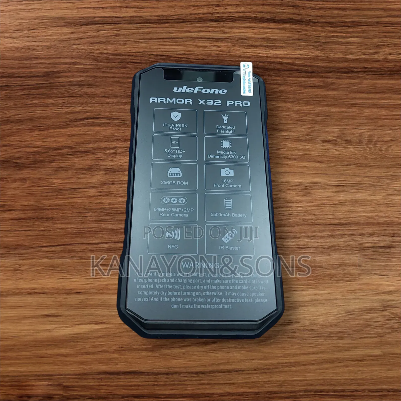 New Ulefone Armor X32 Pro 5G 256 GB Black