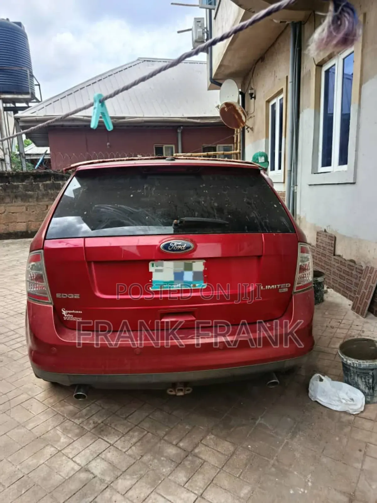 Ford Edge 2011 Red