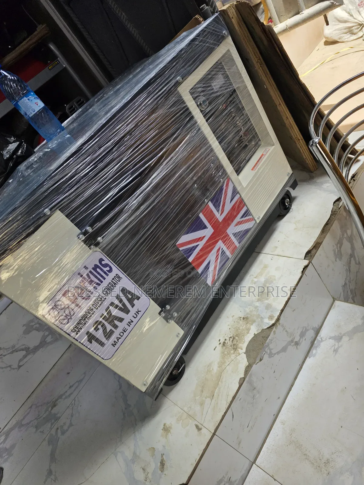 《》I Deal on Perkins Diesel Soundproof Generator 12kva 100%Copper Coil