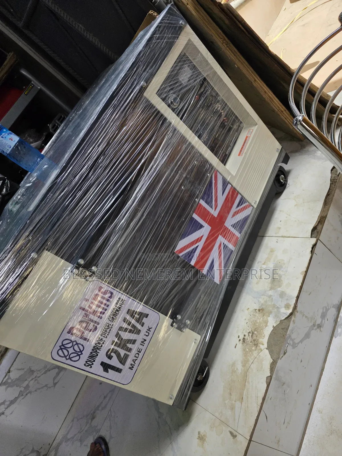 I Have Brand New Perkins Diesel Soundproof Generator 12kva 100%Copper