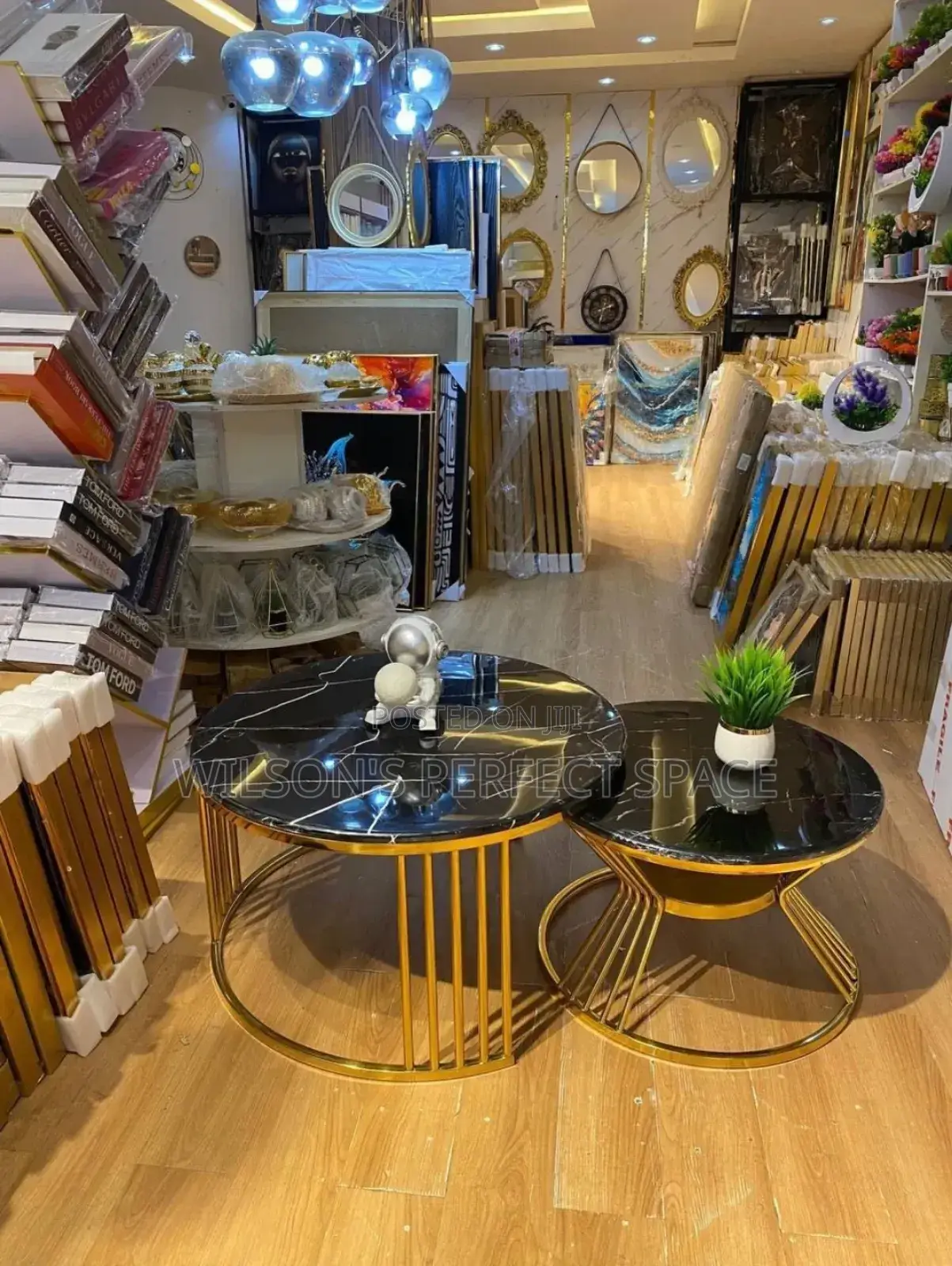 Modern Marble Top Center Table