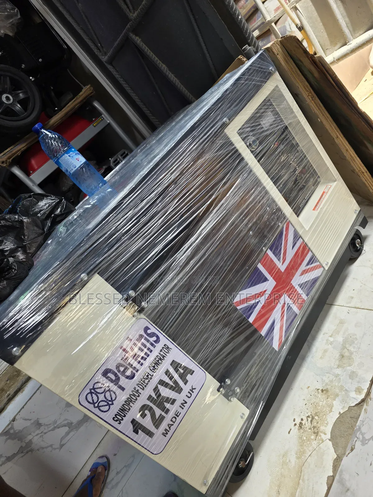 I Have Brand New Perkins Diesel Soundproof Generator 12kva 100%Copper