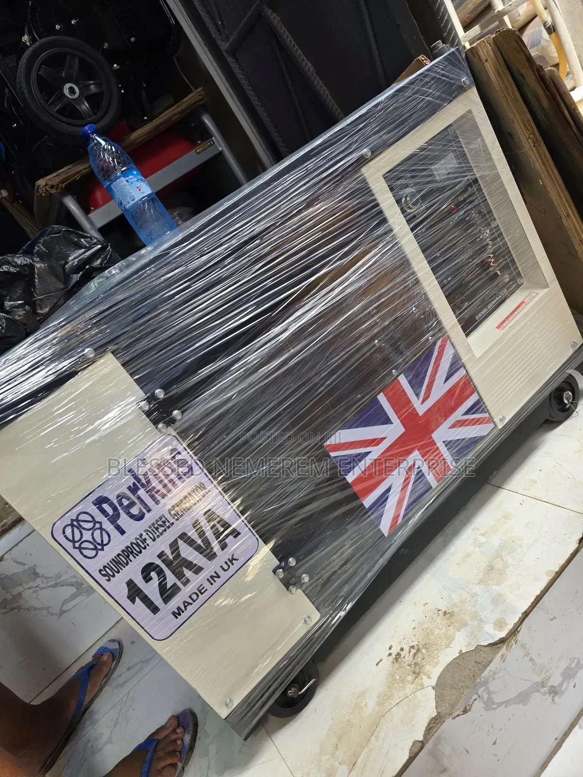 I Have Brand New Perkins Diesel Soundproof Generator 12kva 100%Copper