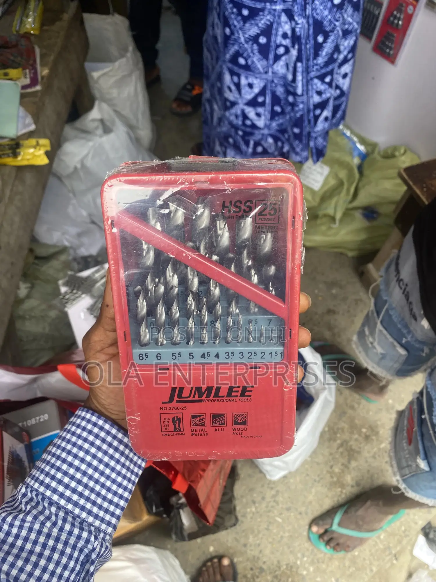 Jumlee 1 Mm – 13 Mm Drill Bit Set