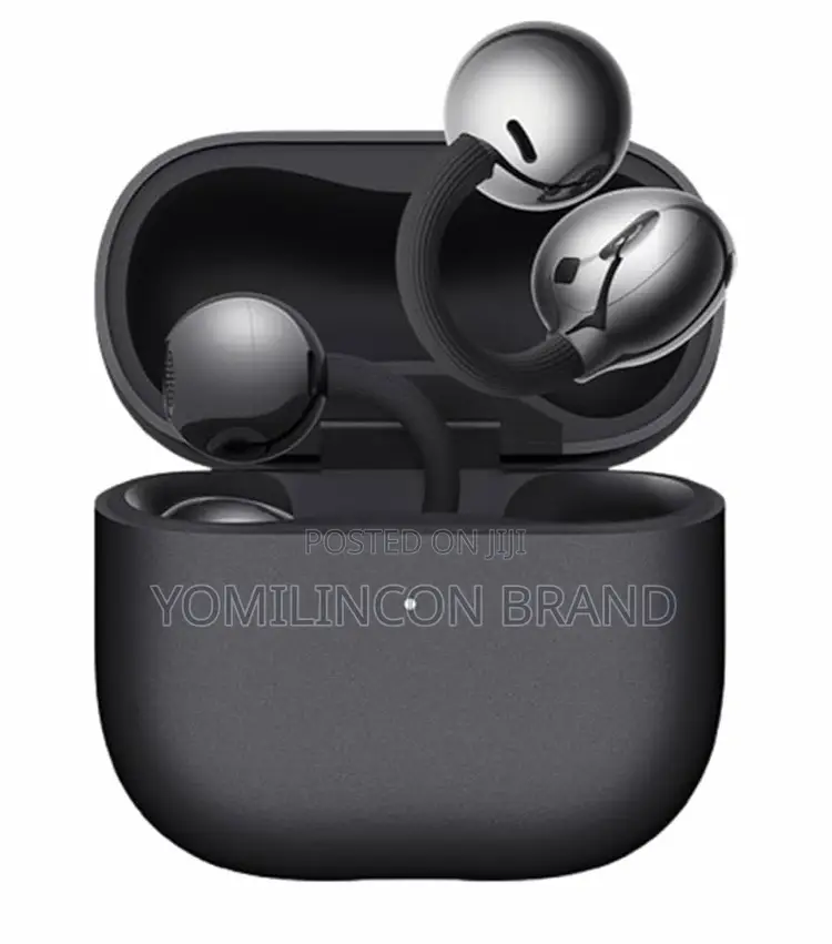 Huawei Freeclip 2 Open-Ear Clip-on Earbuds, Ios Android, Black