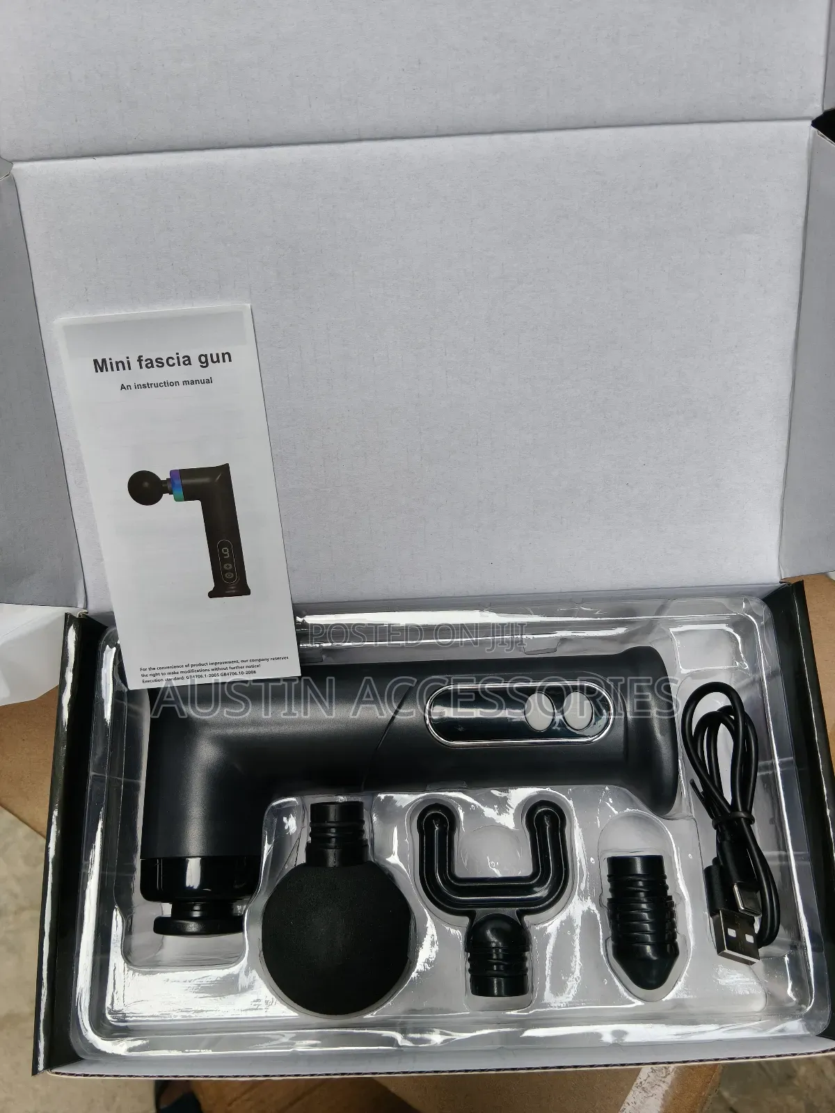 Portable Fascial Gun Handheld Percussion Massager