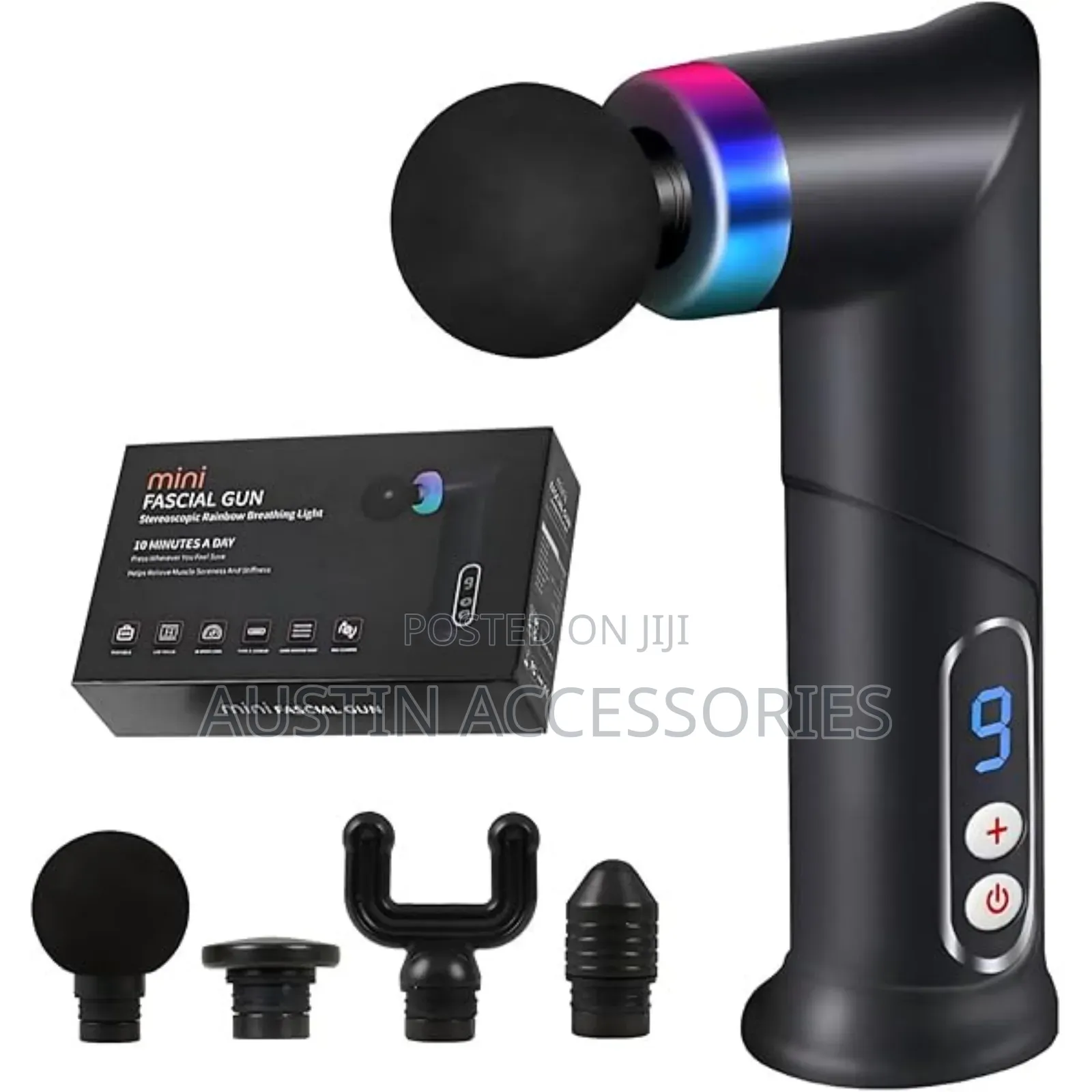 Portable Fascial Gun Handheld Percussion Massager
