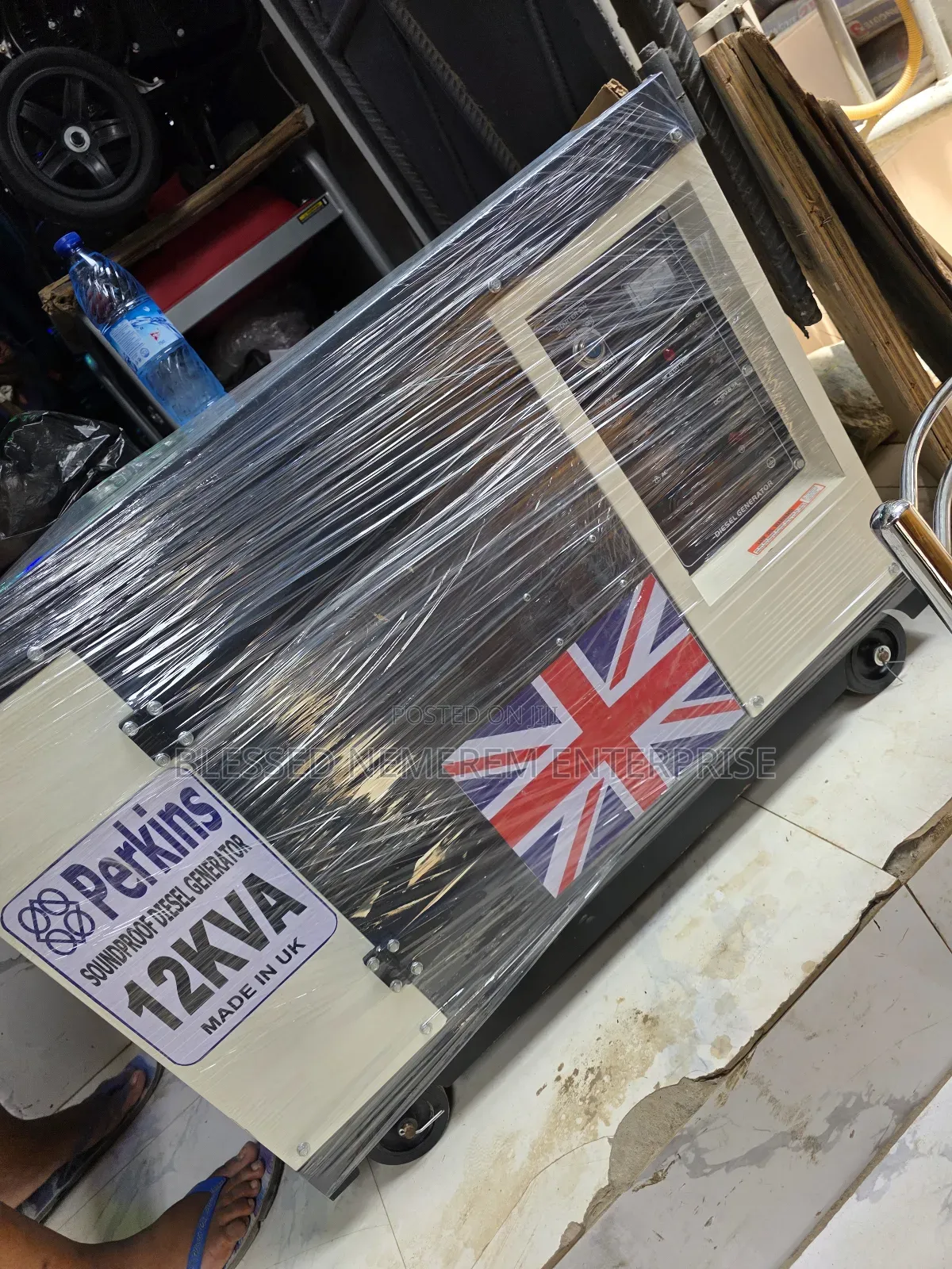 I Sell 12kva Perkins Diesel Soundproof Generator 100%Copper Coil