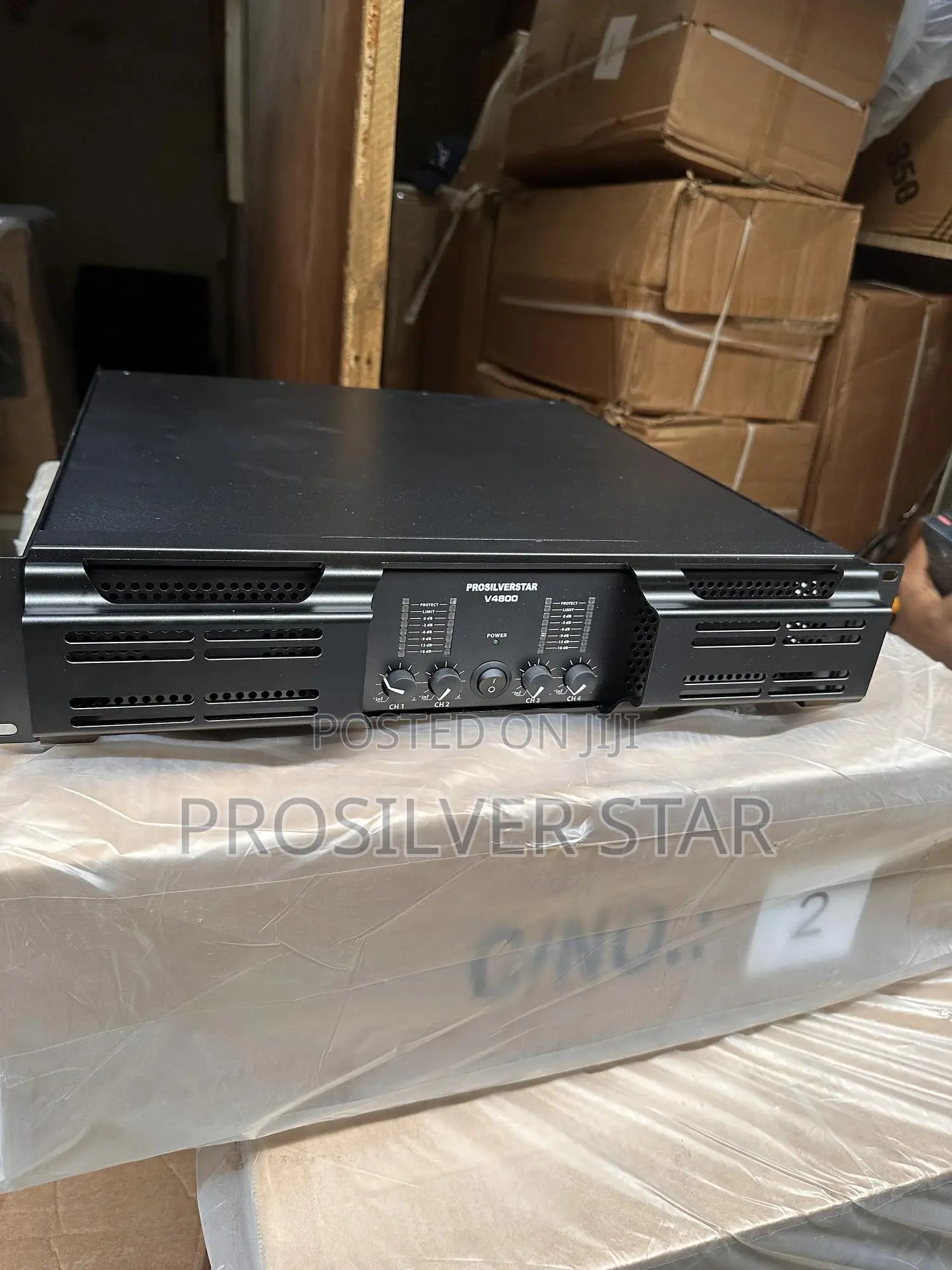 Prosilverstar V4800 4 Channel Amplifier