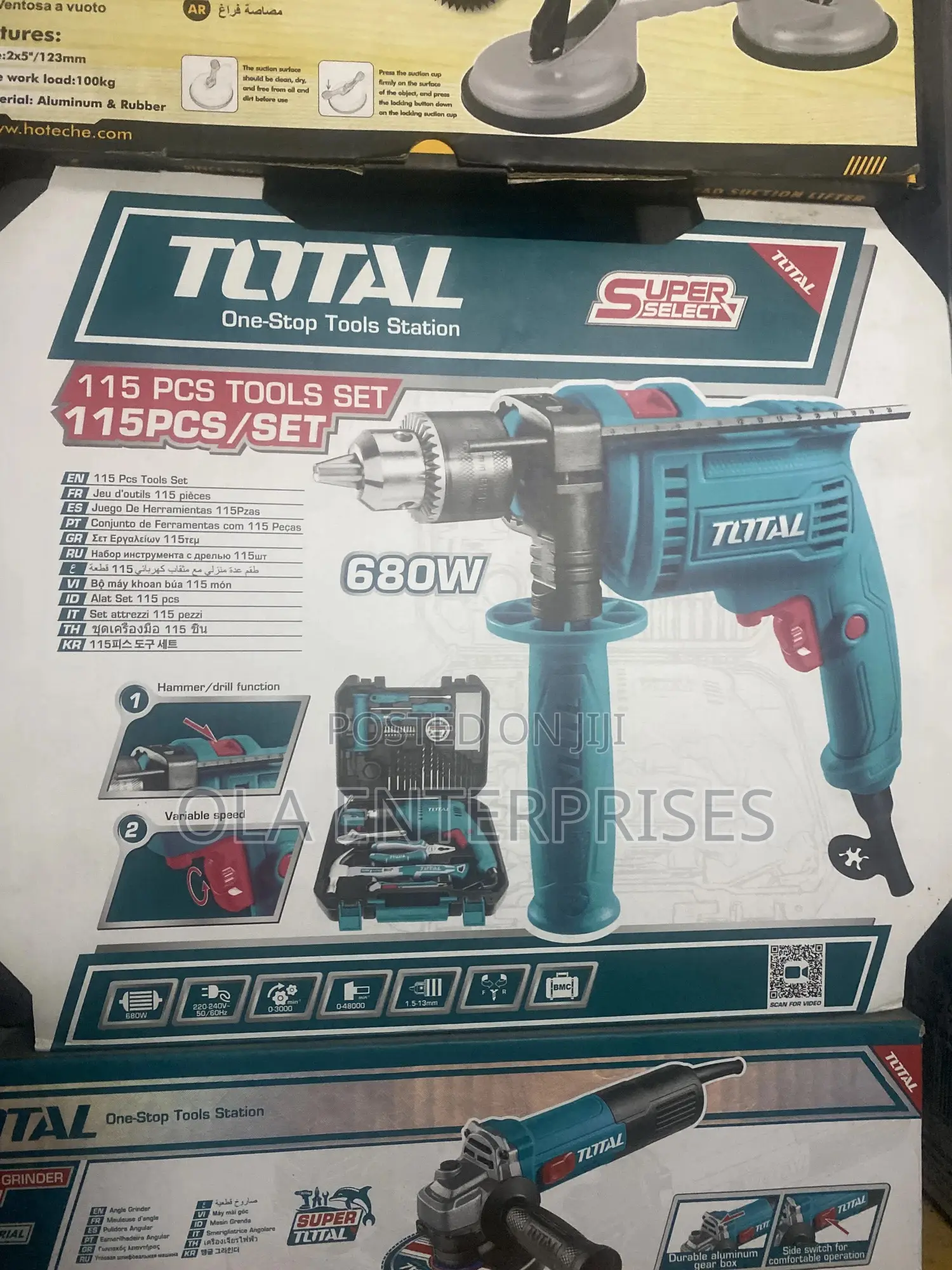 Total 115pcs Tool Set