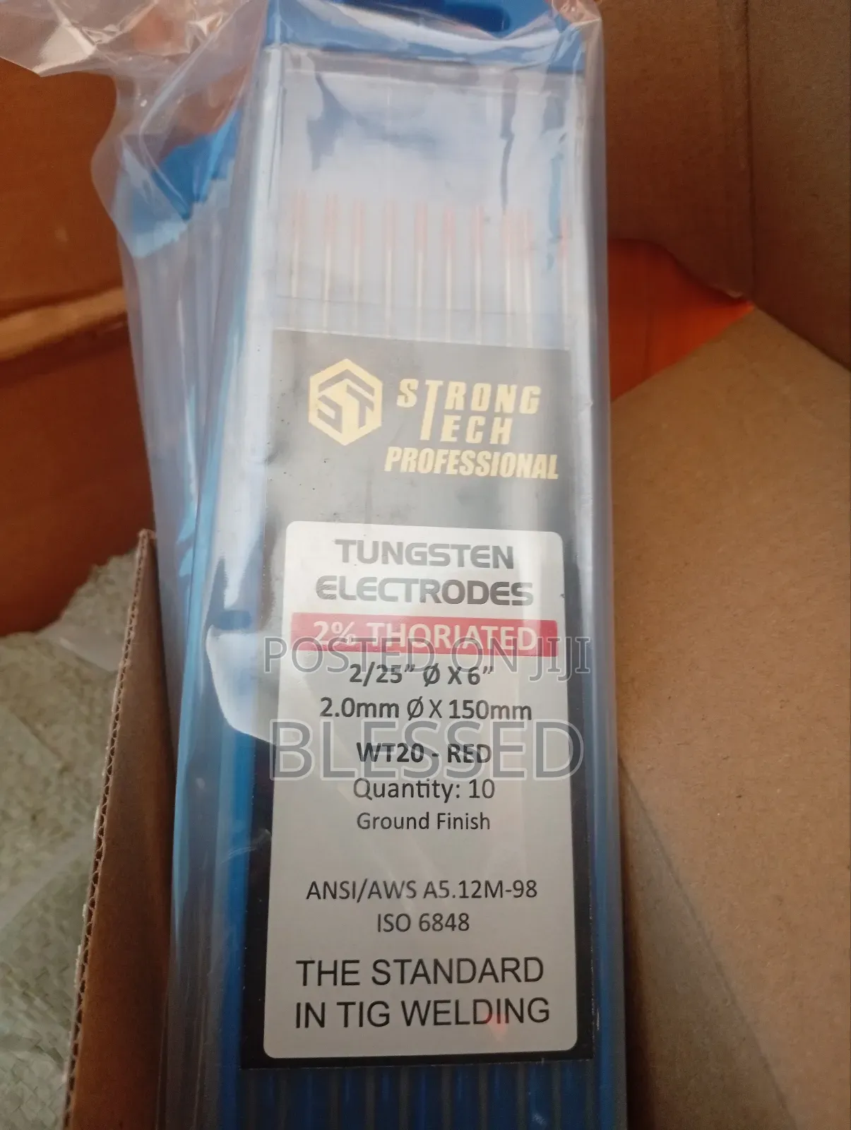 Tungsten Electrodes Pack 2mm