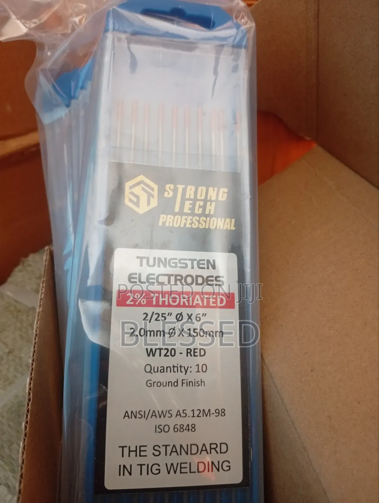 Tungsten Electrodes Pack 2mm