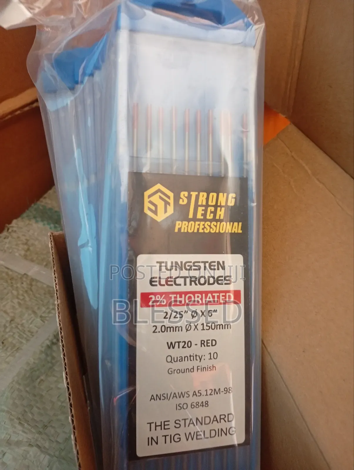 Tungsten Electrodes Pack 2mm