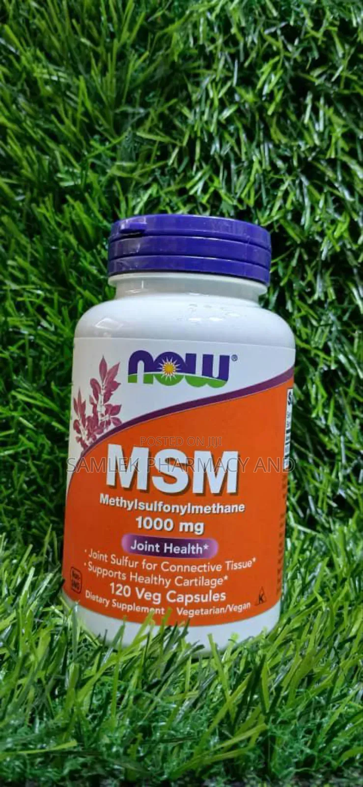 Now Foods M.S.M ( Methylsulfonylmethane)1000mg-120veg Capsules