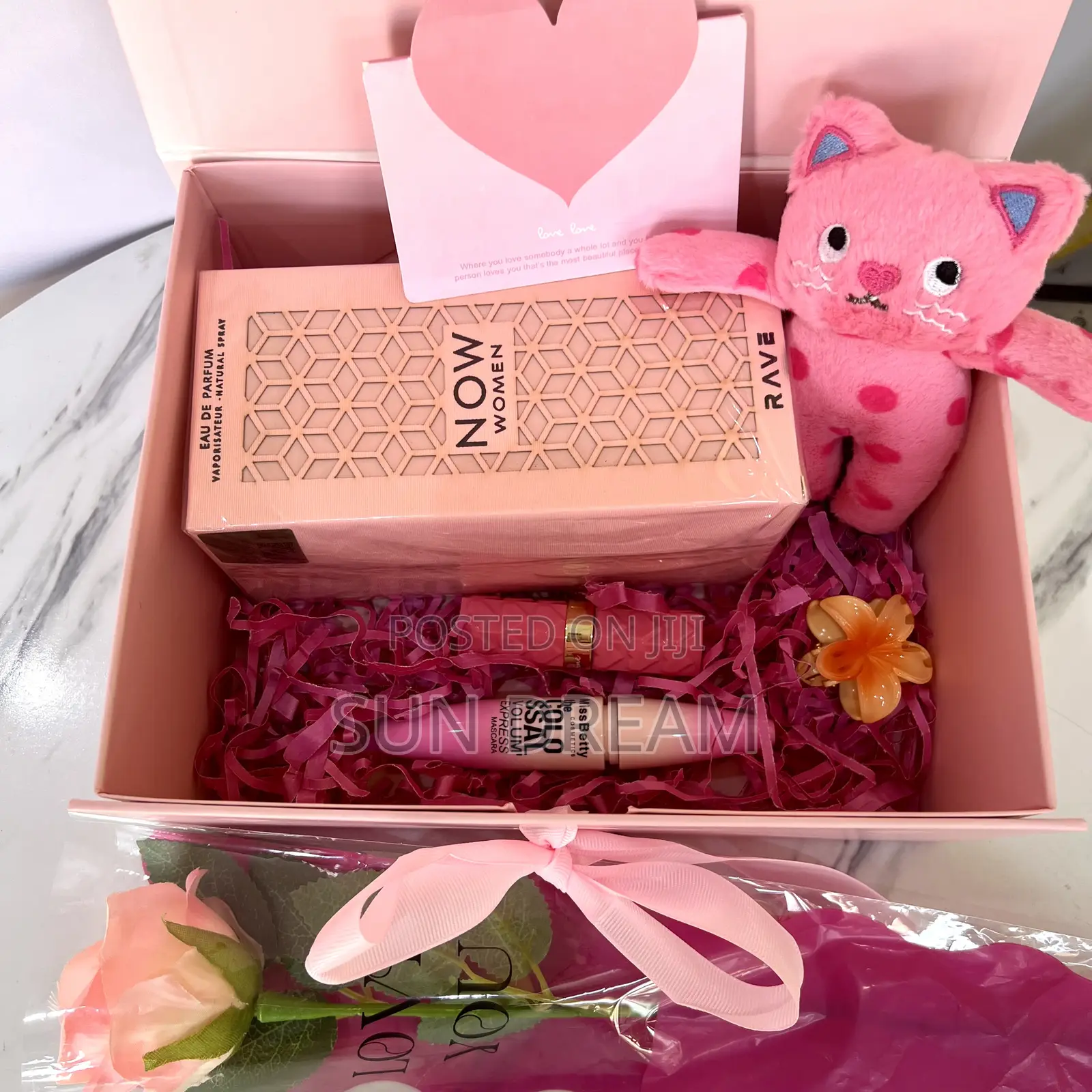 Valentines Gift Pack Pink Gift Set Birthday Box Rave Now Perfume
