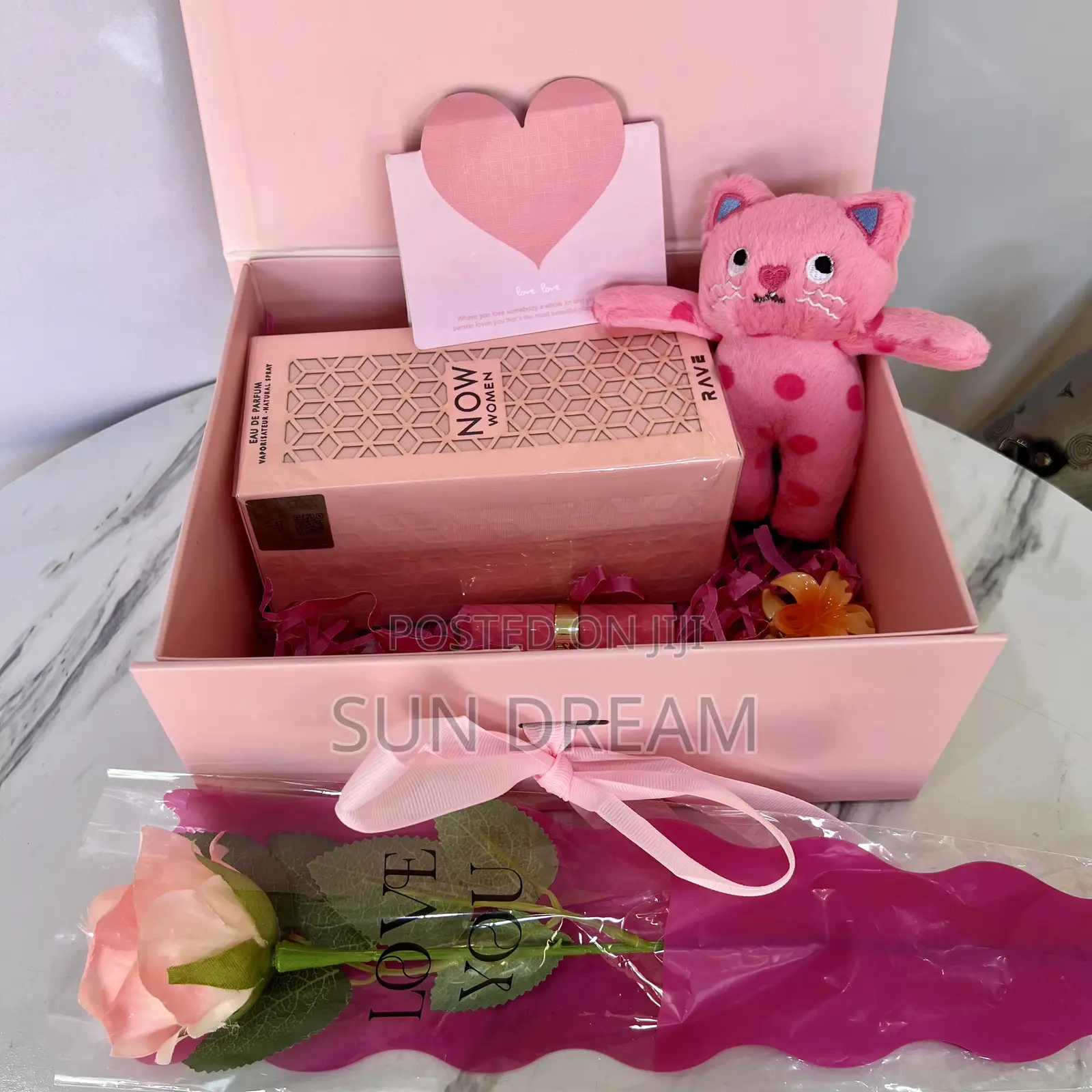 Valentines Gift Pack Pink Gift Set Birthday Box Rave Now Perfume