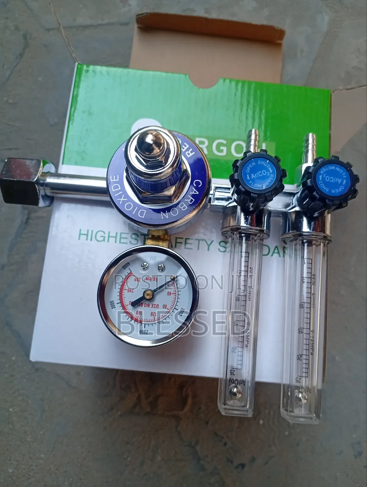 Argon Gauge Double Flow