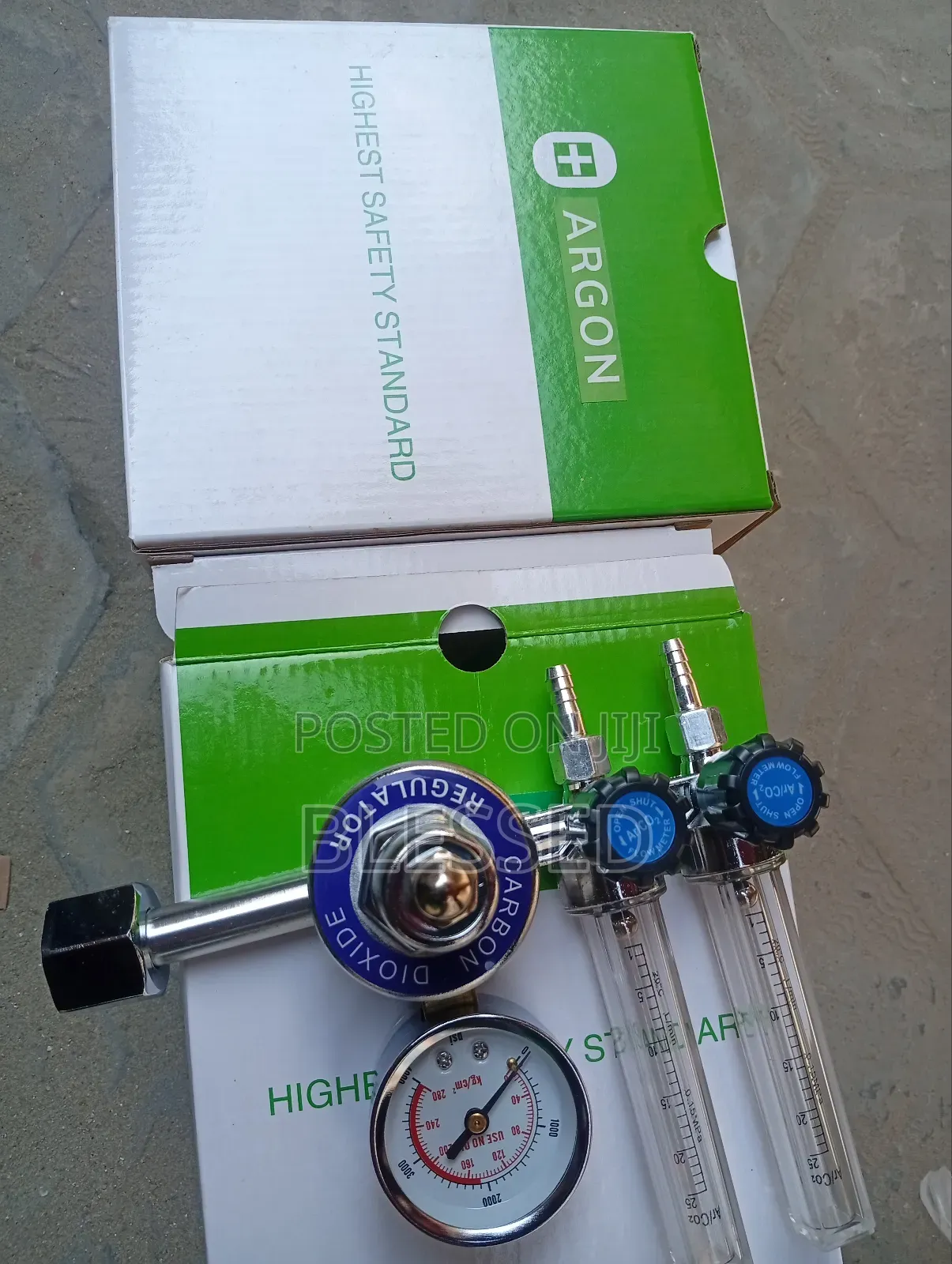 Argon Gauge Double Flow