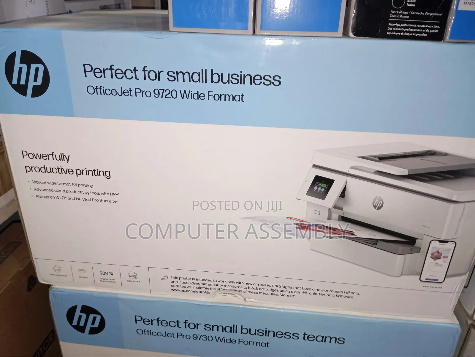 Hp Office Jet Pro 9720 Wide Format A3 All-in-One Printer.