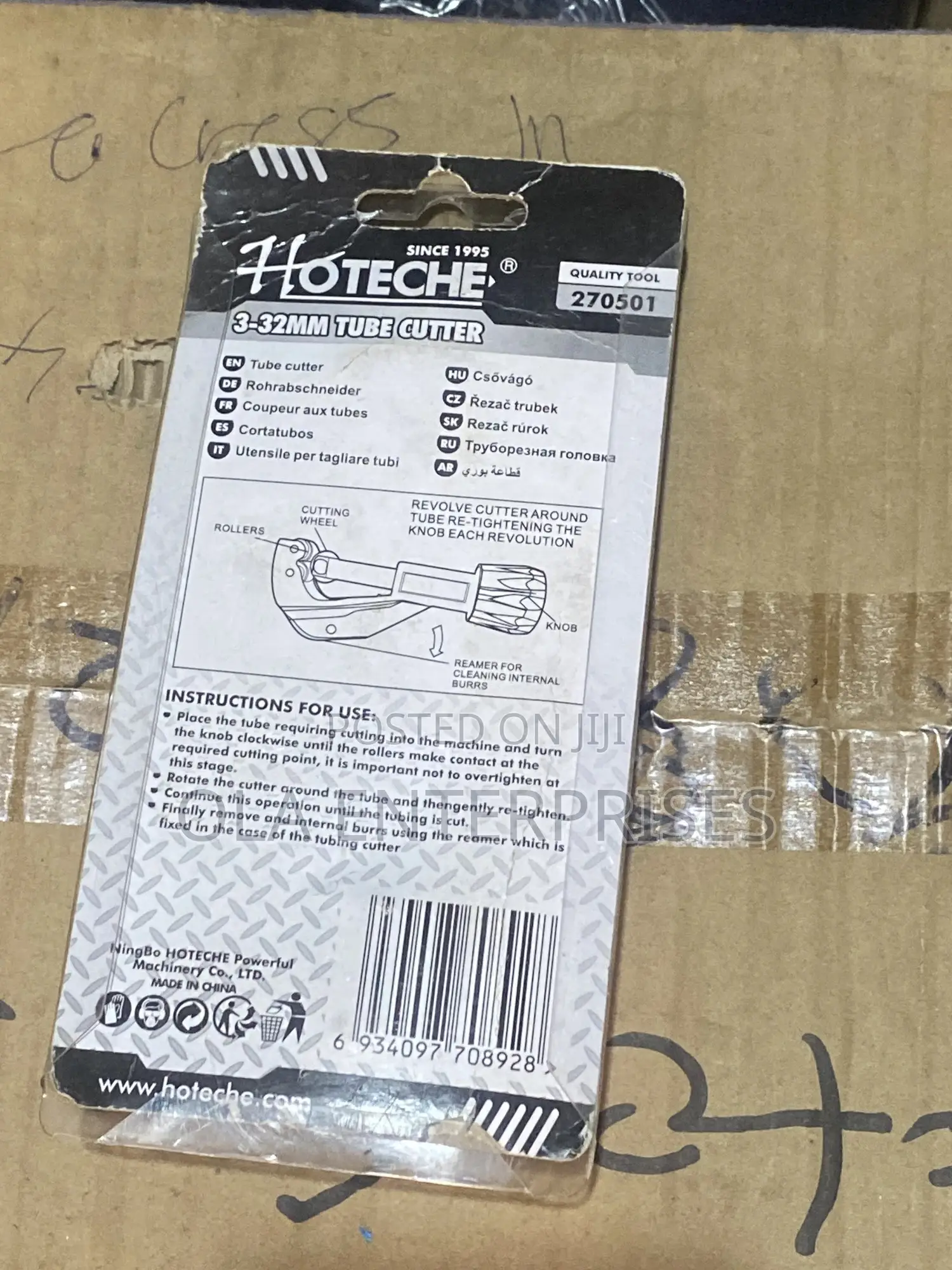 Hoteche Tube Cutter 3-32mm