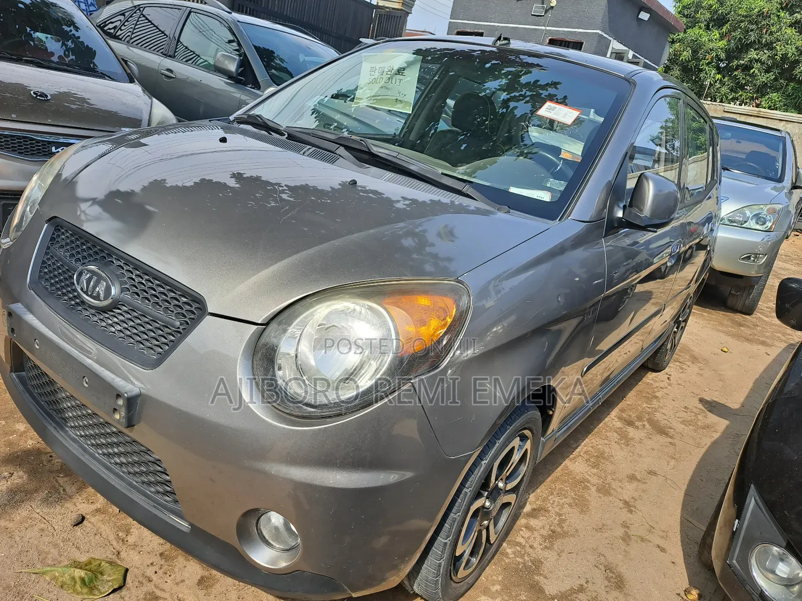 Kia Morning 2010 Brown
