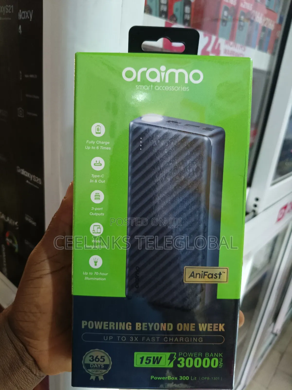 New Oraimo 30,000mah Power Bank