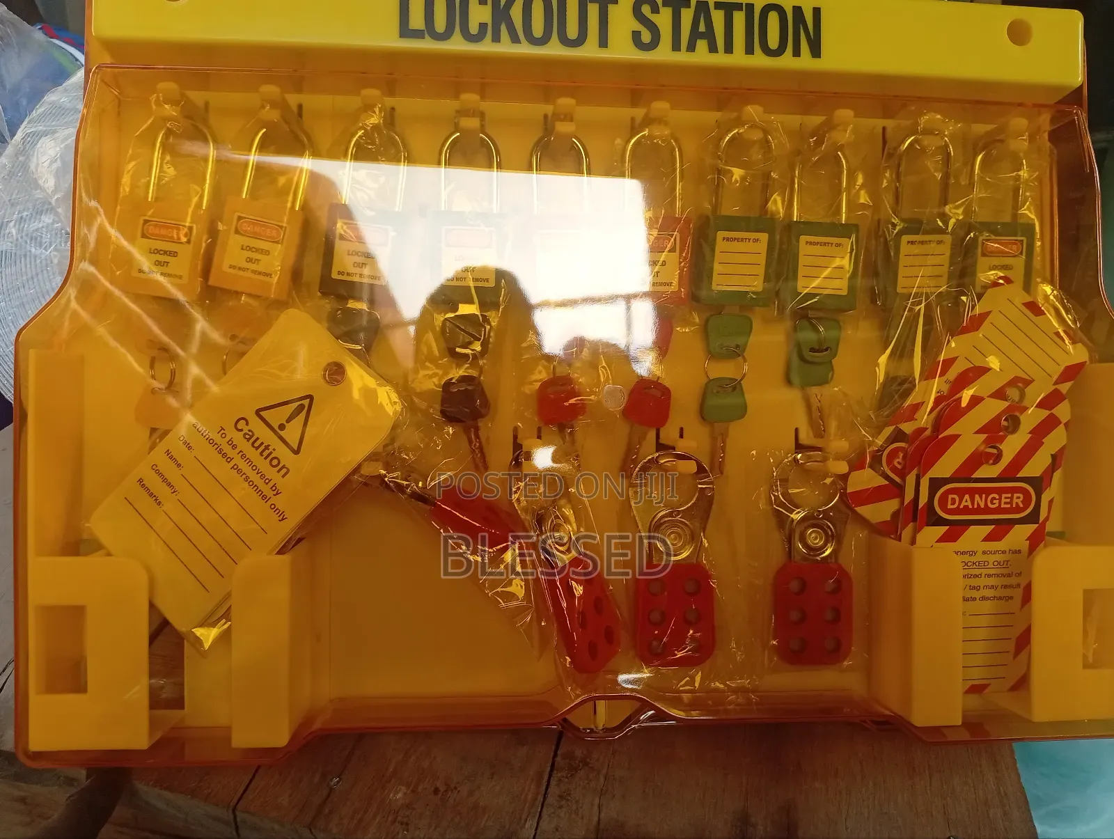 Lockout Station With 10 Keys