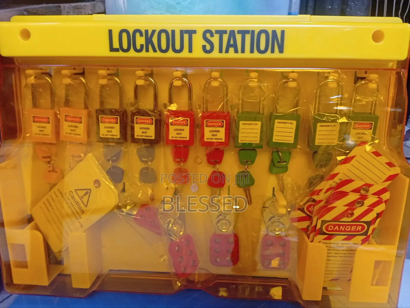 Lockout Station With 10 Keys