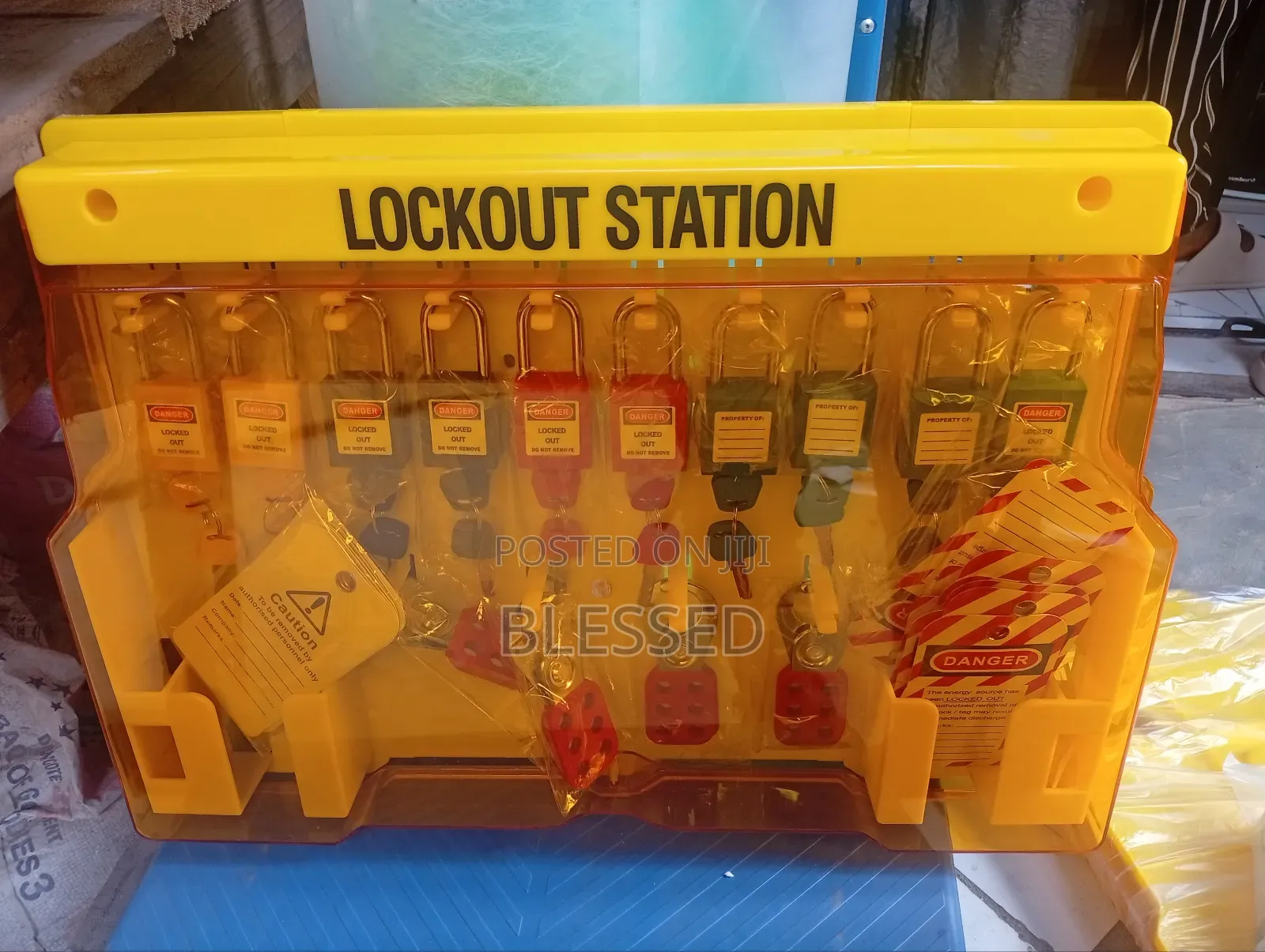 Lockout Station With 10 Keys