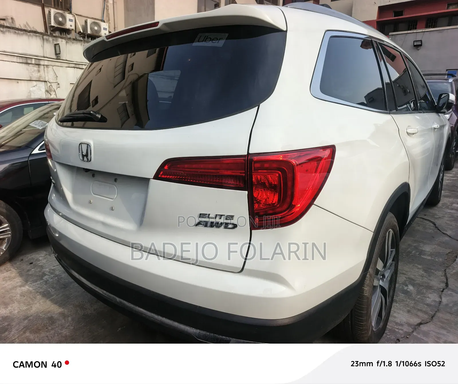 Honda Pilot EX-L 4dr SUV 4WD (3.5L 6cyl 5A) 2017 White
