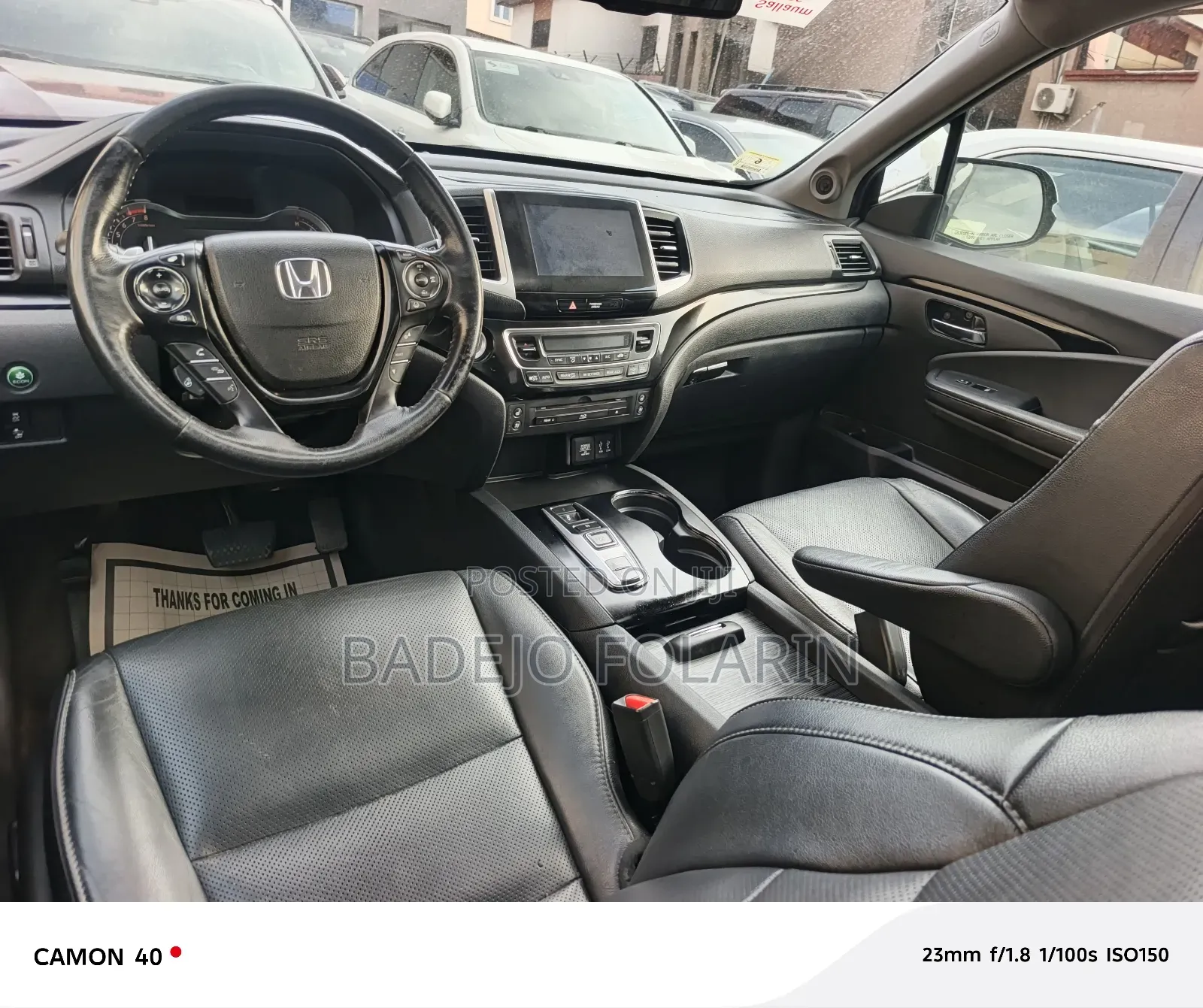 Honda Pilot EX-L 4dr SUV 4WD (3.5L 6cyl 5A) 2017 White