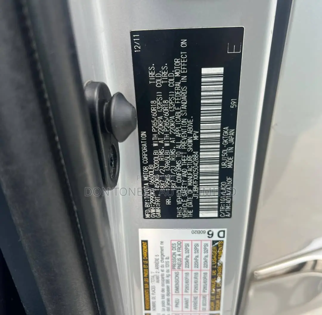 Lexus GX 460 Premium 2012 Silver