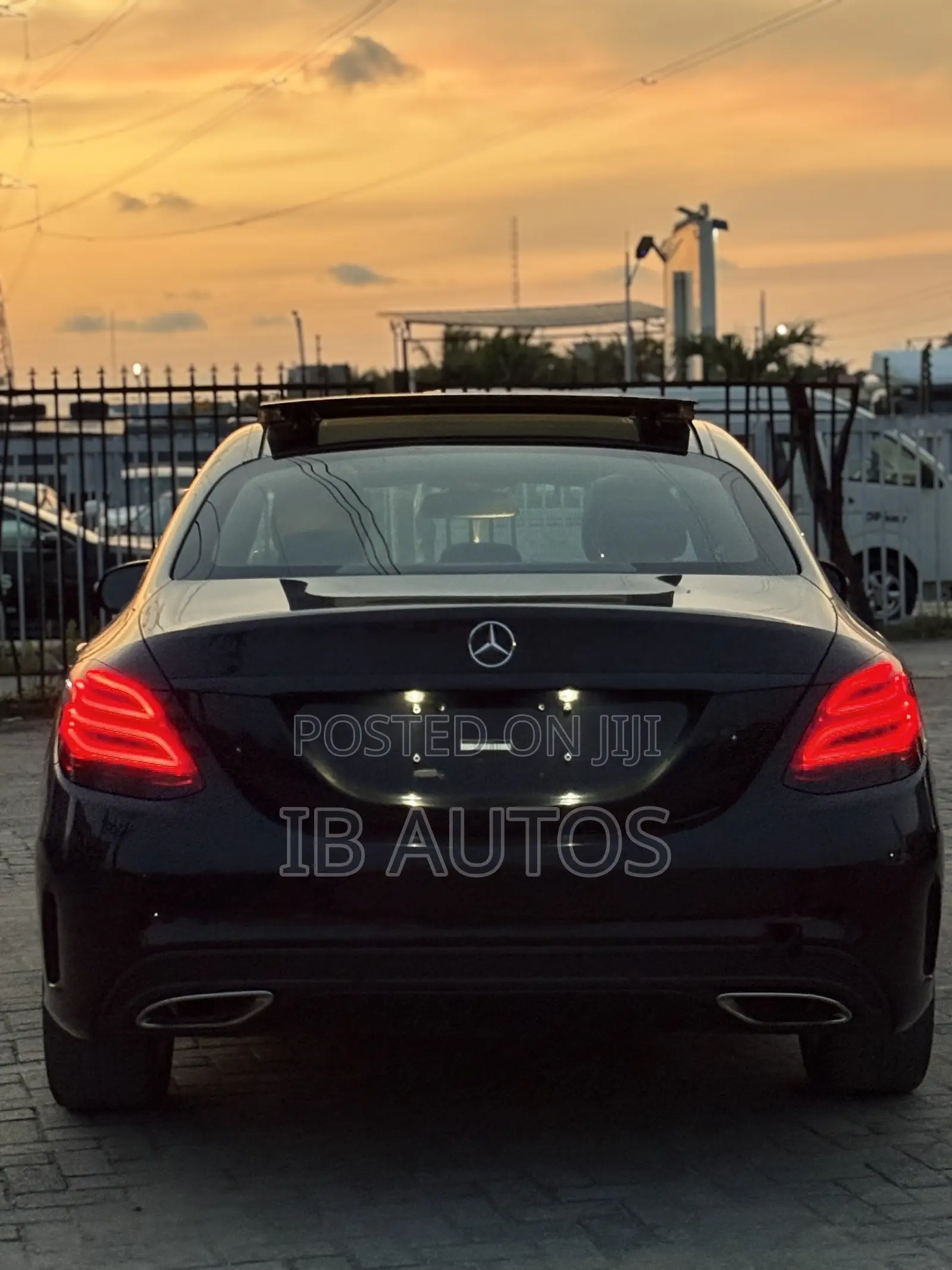 Mercedes-Benz C300 Base C300 AWD 4MATIC Sedan 2018 Black