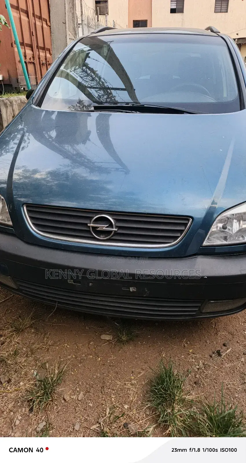 Opel Zafira 2002 Blue